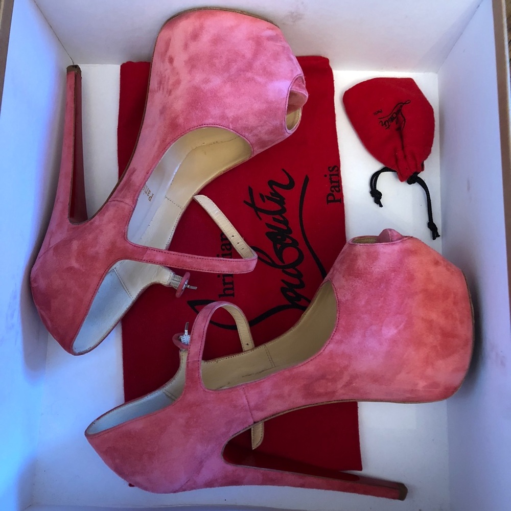 Hot Pink Christian Louboutin Lady Highness Pumps